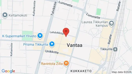 Apartments for rent i Vantaa - kort over placeringen