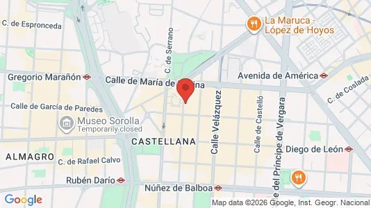 Apartments for rent in Madrid Salamanca - Photo from Google Street View