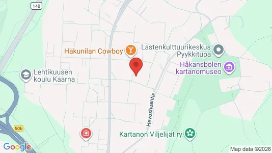 Apartments for rent i Vantaa - kort over placeringen