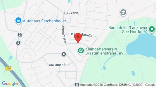 Apartments for rent i Schwerin - kort over placeringen