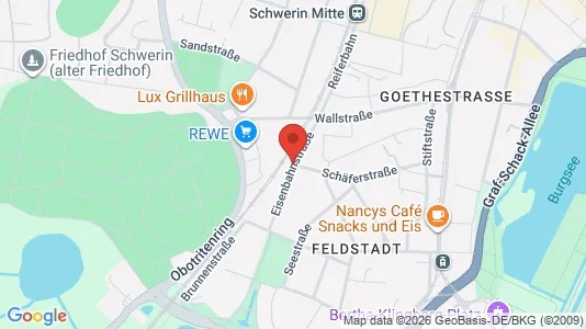Apartments for rent in Schwerin - Photo from Google Street View