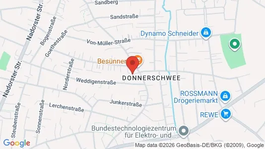 Apartments for rent i Oldenburg - kort over placeringen