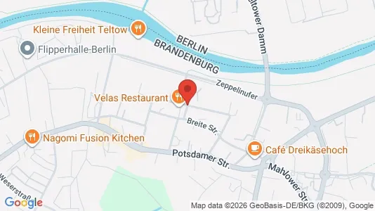 Apartments for rent i Potsdam-Mittelmark - kort over placeringen