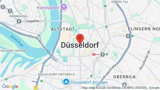 Apartments for rent in Dusseldorf - Photo from Google Street View