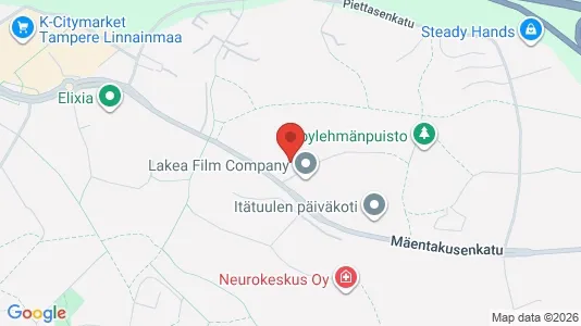 Apartments for rent i Tampere Koillinen - kort over placeringen