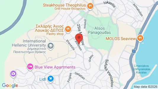 Apartments for rent in Kavala - Photo from Google Street View