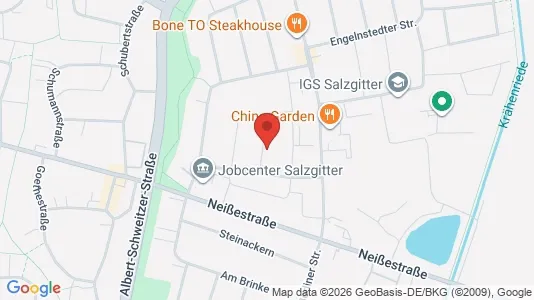 Apartments for rent i Salzgitter - kort over placeringen