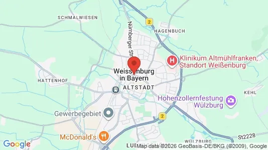Apartments for rent in Weißenburg-Gunzenhausen - Photo from Google Street View