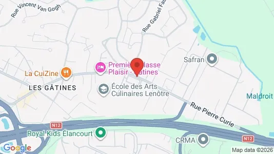Apartments for rent i Versailles - kort over placeringen