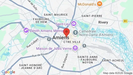 Houses for rent in Amiens - Photo from Google Street View