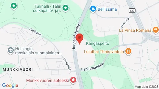 Apartments for rent i Helsinki Läntinen - kort over placeringen