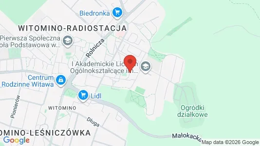 Apartments for rent i Gdynia - kort over placeringen
