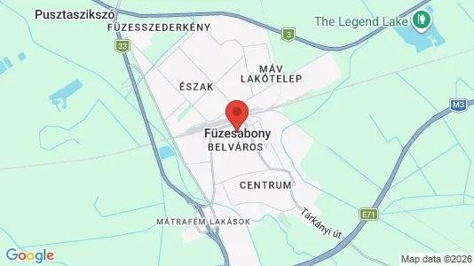 Apartments for rent in Füzesabonyi - Photo from Google Street View