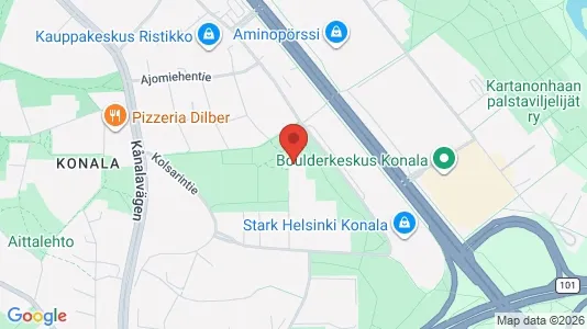 Apartments for rent i Helsinki Läntinen - kort over placeringen