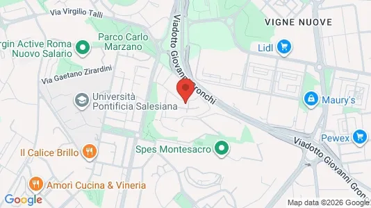 Apartments for rent i Roma Municipio III – Monte Sacro - kort over placeringen
