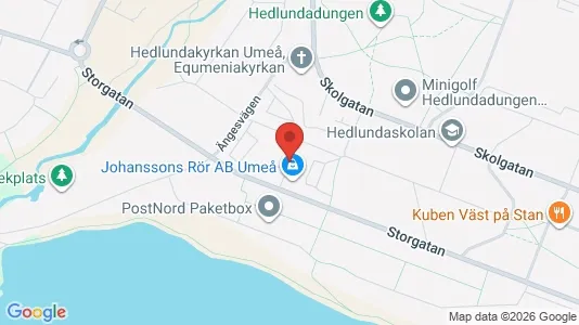 Apartments for rent i Umeå - kort over placeringen