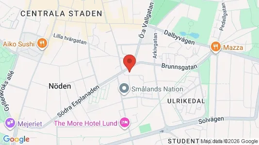 Rooms for rent in Lund - Photo from Google Street View