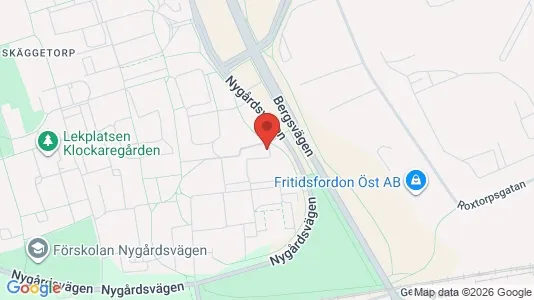 Apartments for rent i Linköping - kort over placeringen