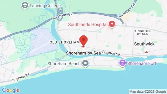 Apartments for rent i Shoreham-by-Sea - West Sussex - kort over placeringen