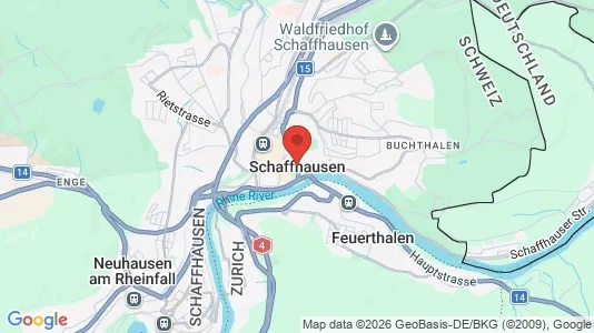 Apartments for rent in Schaffhausen - Photo from Google Street View
