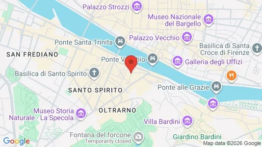 Apartments for rent i Florence - kort over placeringen