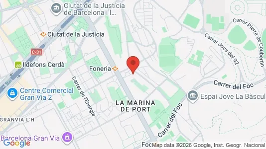 Apartments for rent in Barcelona Sants-Montjuïc - Photo from Google Street View