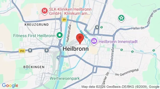 Apartments for rent in Heilbronn - Photo from Google Street View