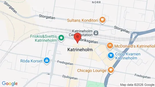 Apartments for rent in Katrineholm - Photo from Google Street View