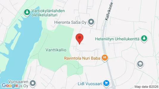 Apartments for rent i Helsinki Itäinen - kort over placeringen
