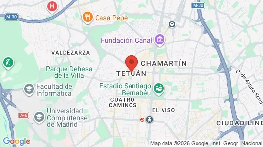 Apartments for rent in Madrid Tetuán - Photo from Google Street View