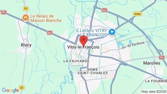 Houses for rent in Vitry-le-François - Photo from Google Street View