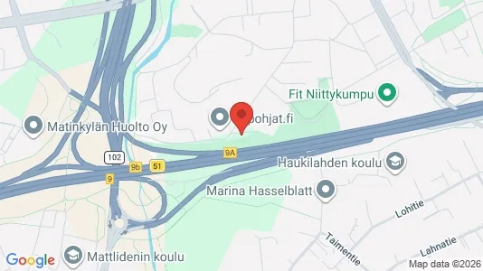 Apartments for rent i Espoo - kort over placeringen