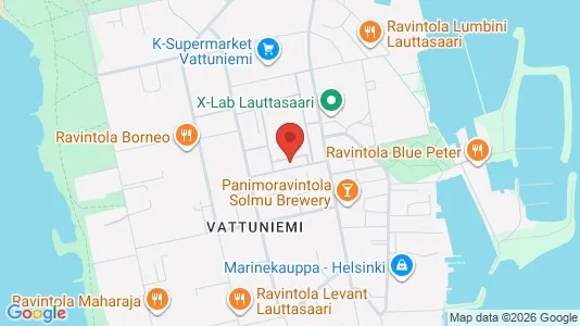 Apartments for rent i Helsinki Eteläinen - kort over placeringen