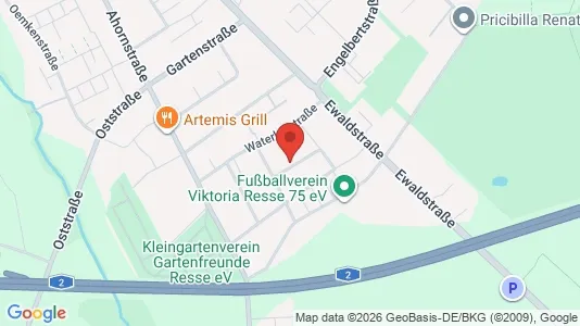 Apartments for rent i Gelsenkirchen - kort over placeringen
