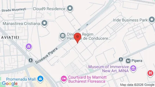Apartments for rent i Bucharest - Sectorul 1 - kort over placeringen