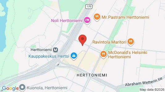 Apartments for rent i Helsinki Itäinen - kort over placeringen