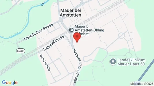 Apartments for rent i Amstetten - kort over placeringen