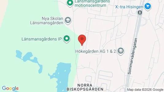 Apartments for rent i Västra hisingen - kort over placeringen