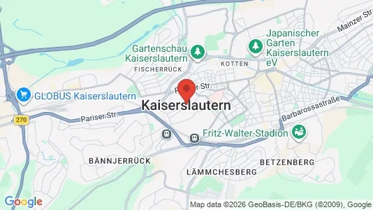 Apartments for rent in Kaiserslautern - Photo from Google Street View