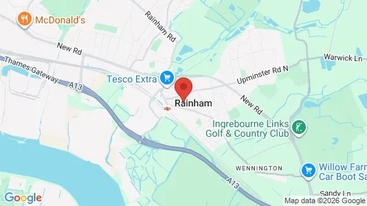 Houses for rent in Rainham - Essex - Photo from Google Street View