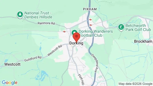 Apartments for rent i Dorking - Surrey - kort over placeringen