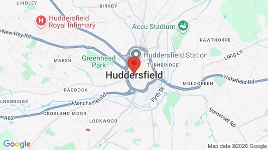 Apartments for rent in Huddersfield - West Yorkshire - Photo from Google Street View