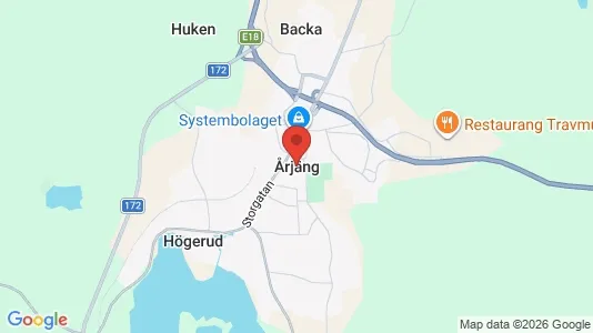 Houses for rent i Årjäng - kort over placeringen