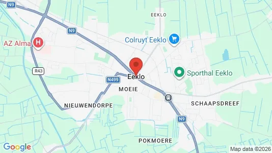 Apartments for rent i Eeklo - kort over placeringen