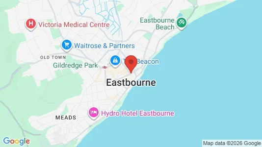 Houses for rent i Eastbourne - East Sussex - kort over placeringen