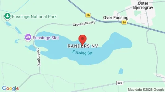 Apartments for rent i Randers NV - kort over placeringen