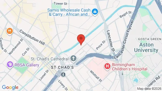 Apartments for rent in Birmingham - West Midlands - Photo from Google Street View
