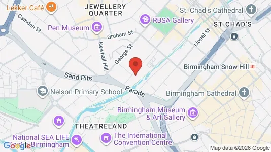 Apartments for rent in Birmingham - West Midlands - Photo from Google Street View