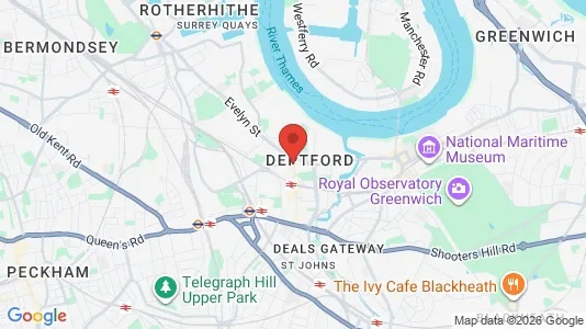 Rooms for rent in London SE8 - Photo from Google Street View