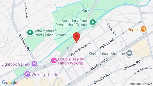 Apartments for rent i Woking - Surrey - kort over placeringen